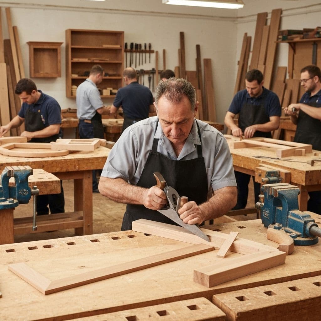 Our craftsmen at work