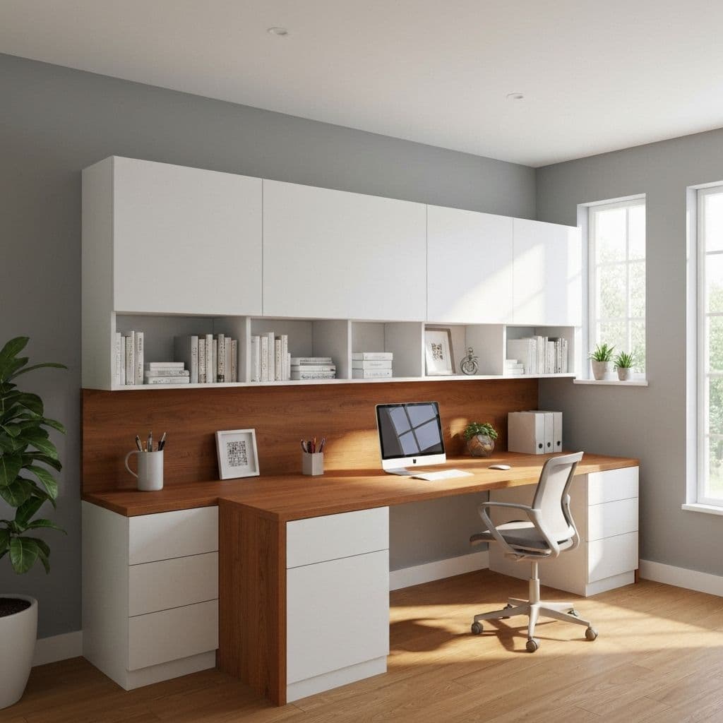 Home office cabinets