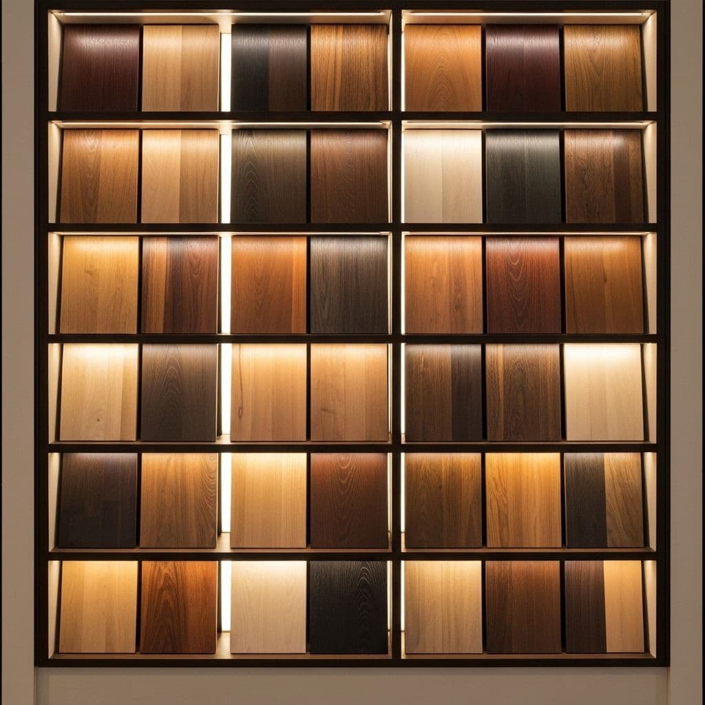 Wood species samples